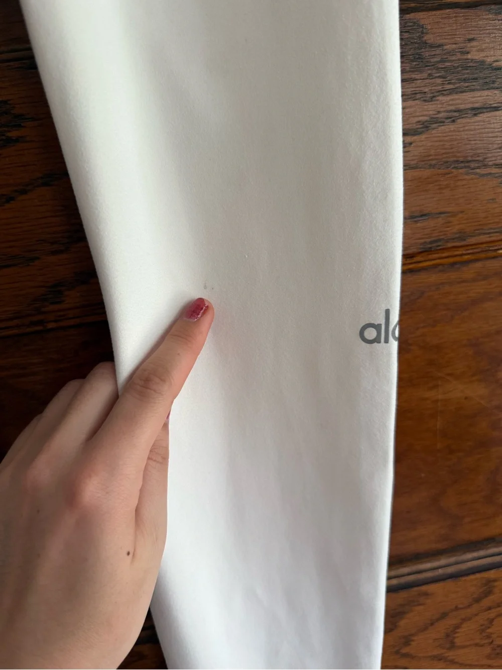 ALO Yoga High Waist Airbrush Leggings White US M